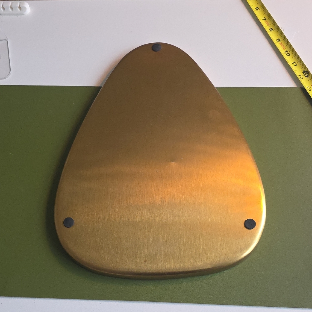 Dark Blue Triangular Tray - Picture 4 of 5